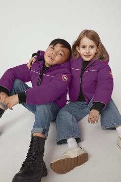 Chamarras Canada Goose Niños Mexico - Grizzly Chaqueta De Bombardero Azul Marino LU5746031